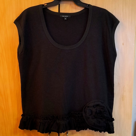 NWOT PINK TARTAN TOP - Picture 1 of 3